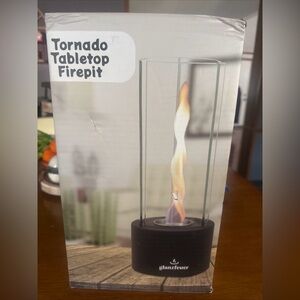 Black Tornado Tabletop Firepit